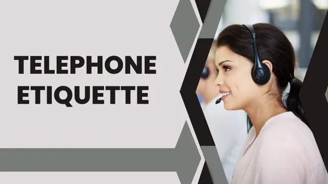 Telephone Etiquette Advanced Diploma - CPD Certified