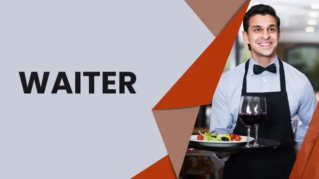 Waiter Training Diploma - CPD Certified
