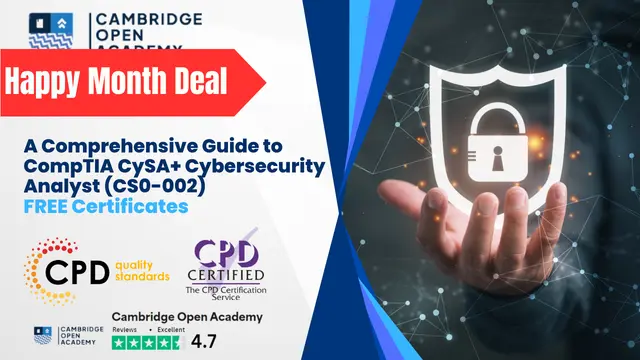 A Comprehensive Guide to CompTIA CySA+ Cybersecurity Analyst (CS0-002)