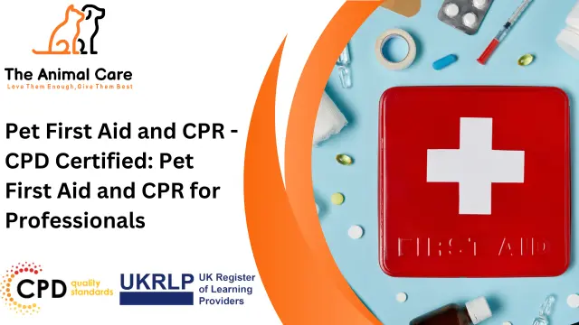 Pet First Aid and CPR - CPD Certified: Pet First Aid and CPR for Professionals