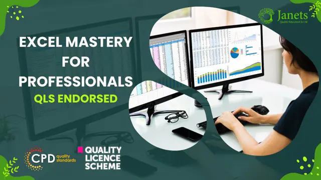 Excel Mastery for Professionals  - QLS Endorsed