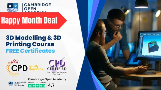 3D Modelling & 3D Printing Course