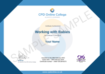 Working with Babies Certificate 