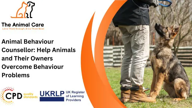 Animal Behaviour Counsellor: Help Animals and Their Owners Overcome Behaviour Problems