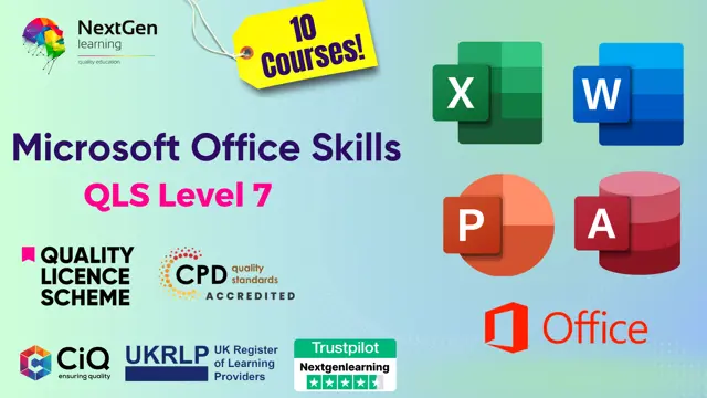 Microsoft Office Skills (Microsoft Excel, Word, Access & PowerPoint) & Data Analysis 