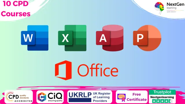 Microsoft Office Skills (Microsoft Excel, Word, Access & PowerPoint) & Data Analysis