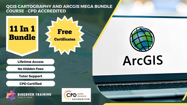 QGIS Cartography and ArcGIS Mega Bundle Course - CPD Accredited