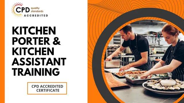 Kitchen Porter & Kitchen Assistant Training - Kitchen Operations and Hygiene Practices 