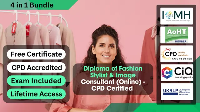 Diploma of Fashion Stylist & Image Consultant (Online) - CPD Certified
