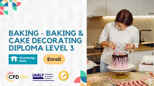 Baking - Baking & Cake Decorating Diploma Level 3