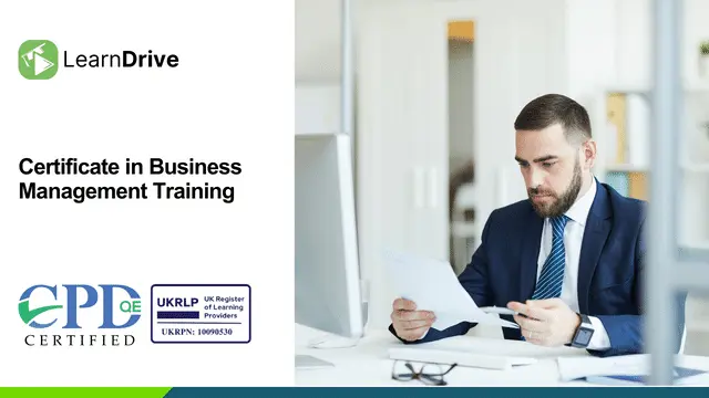 Certificate in Business Management Training