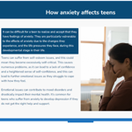 Understanding Anxiety in Teenagers Slide Overview 
