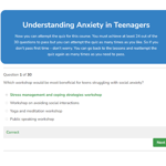Understanding Anxiety in Teenagers Quiz Overview 