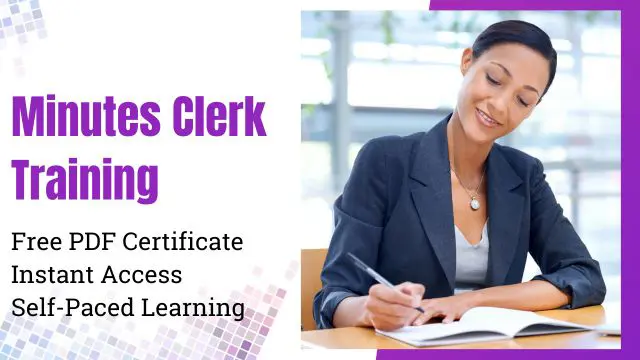 Minutes Clerk Training