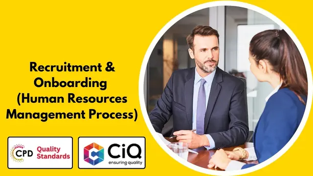 Recruitment & Onboarding (HR/ HRM/ Human Resources Management Process)