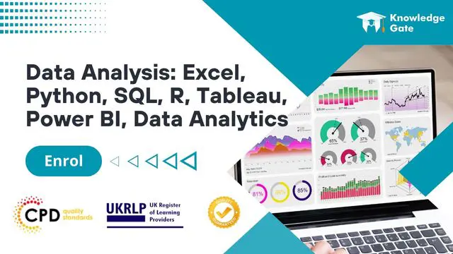Data Analyst: Excel, Python, SQL, R, Tableau, Power BI, Data Analytics