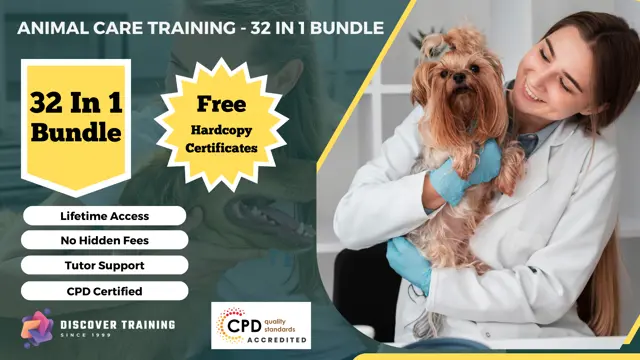 Animal Care Training - 32 in 1 Bundle