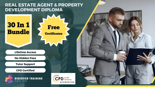 Real Estate Agent & Property Development Diploma - 30 in 1 Bundle Course