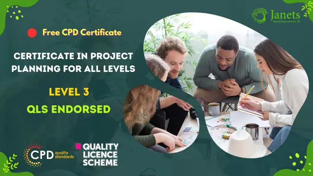 Certificate in Project Planning for All Levels at QLS Level 3