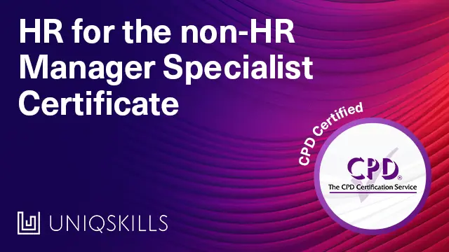 HR for the Non-HR Manager Online Certificate