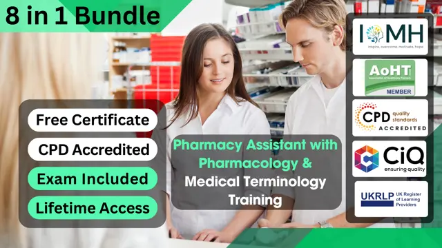 Pharmacy Assistant with Pharmacology & Medical Terminology Training