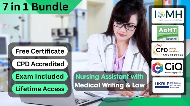 Nursing Assistant with Medical Writing & Law