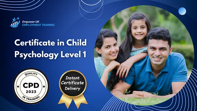 Certificate in Child Psychology Level 1