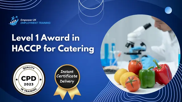 Level 1 Award in HACCP for Catering