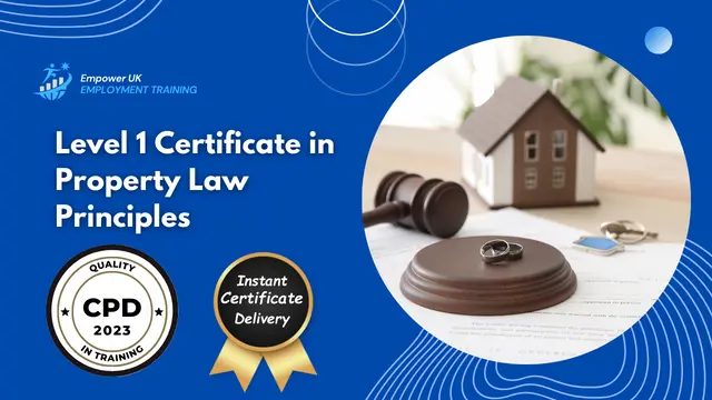 Level 1 Certificate in Property Law Principles