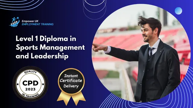 Level 1 Diploma in Sports Management and Leadership