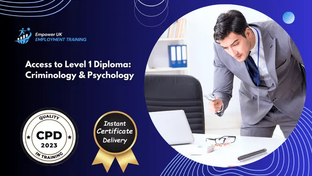 Access to Level 1 Diploma: Criminology and Psychology