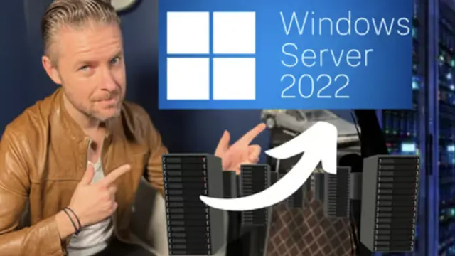 Learn Windows Server 2022, Active Directory, GPOs, DNS, DHCP and more