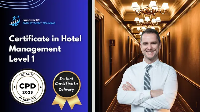 Certificate in Hotel Management Level 1 