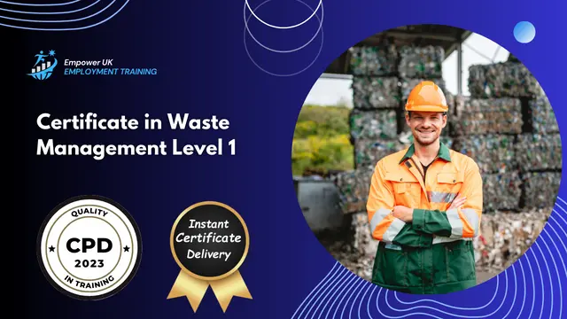 Certificate in Waste Management Level 1