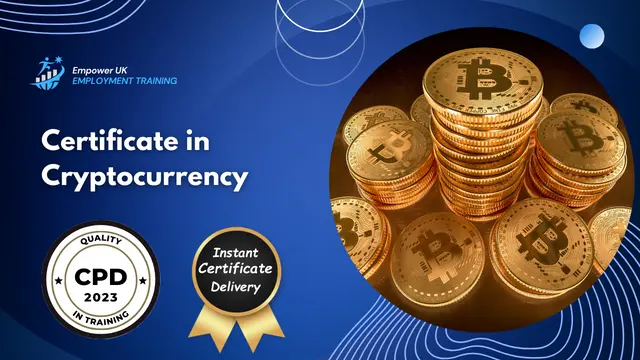 Certificate in Cryptocurrency