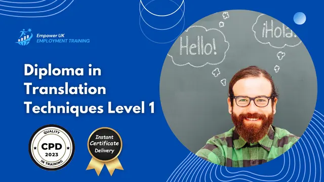 Diploma in Translation Techniques Level 1