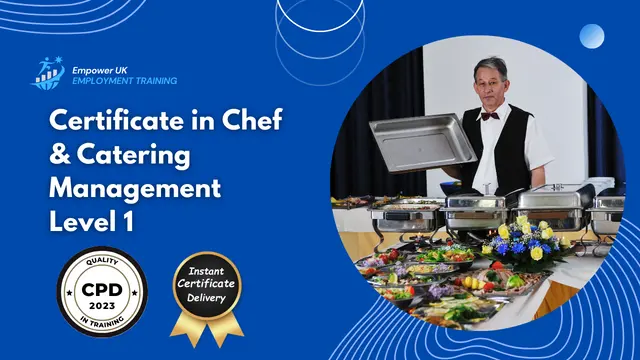 Certificate in Chef & Catering Management Level 1