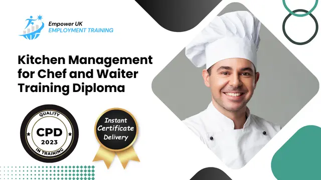 Kitchen Management for Chef and Waiter Training Diploma