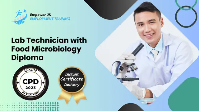 Lab Technician with Food Microbiology Diploma