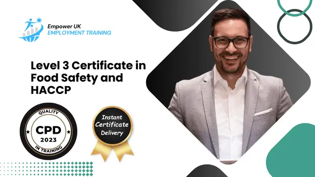 Level 3 Certificate in Food Safety and HACCP