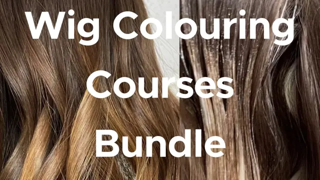 Human Hair Wig Colouring Bundle 