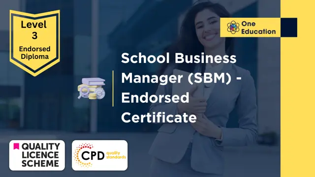 School Business Manager (SBM) - Endorsed Certificate