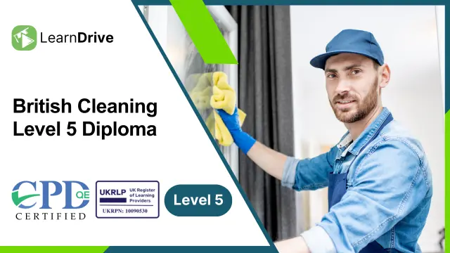 Cleaning: British Cleaning Level 5 Diploma