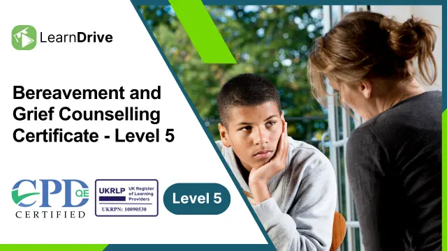 Bereavement and Grief Counselling Certificate - Level 5