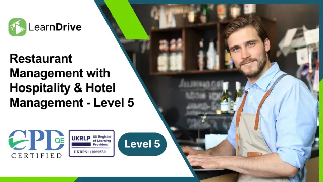 Restaurant Management with Hospitality & Hotel Management - Level 5