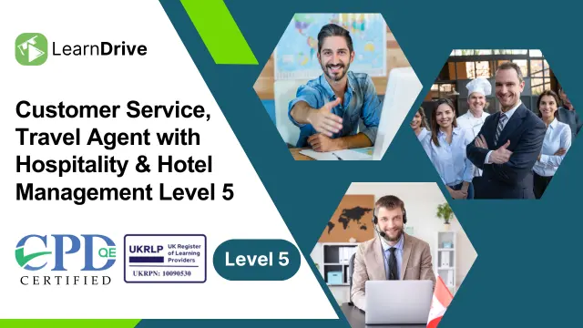 Customer Service, Travel Agent with Hospitality & Hotel Management Level 5