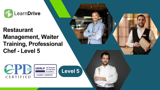Restaurant Management, Waiter Training, Professional Chef - Level 5