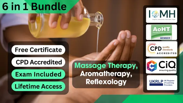 Massage Therapy, Aromatherapy, Reflexology