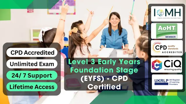 Level 3 Early Years Foundation Stage (EYFS)