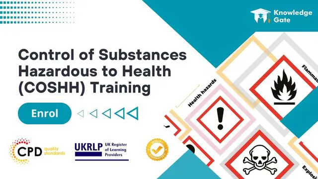  Control of Substances Hazardous to Health (COSHH) Training